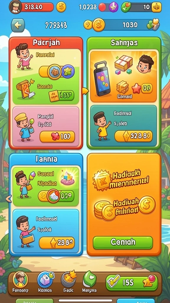 666f - Karakter unik dengan kemampuan berbeda.