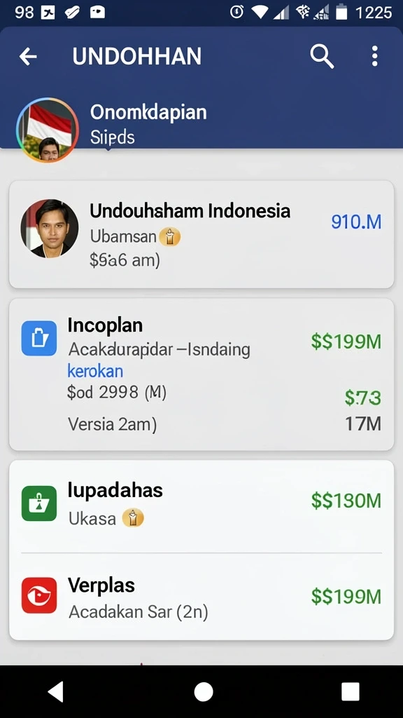 987up - Tampilan antarmuka yang user-friendly dan menarik.