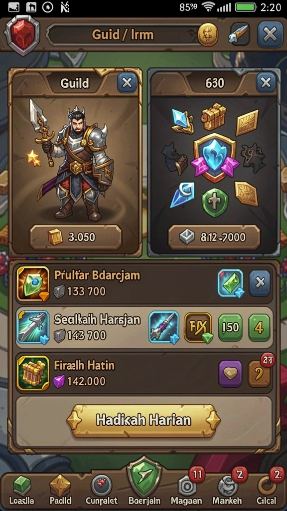 9zkgames - Tampilan awal aplikasi 9ZKGAMES yang menarik.