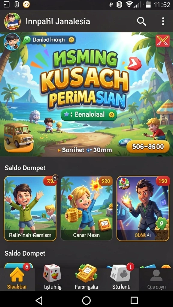 rebahin - Tampilan antarmuka yang ramah pengguna dan menarik.