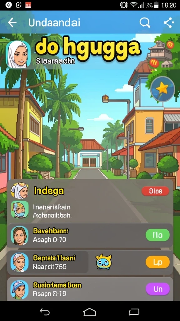 zara4d - Screenshot menampilkan grafis yang memukau dalam permainan.